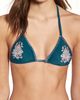 Topshop Topshop Floral Embroidered Stud Triangle Bikini Top - 1