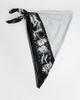 Topshop Topshop floral print waist belt in black and white - 1