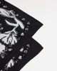 Topshop Topshop floral print waist belt in black and white - 4