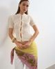 Topshop Topshop floral print waist belt in pink and yellow - 1