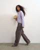 Topshop Topshop fluffy eyelash knit cardigan in periwinkle-Blue - 3
