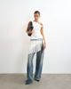 Topshop Topshop fringe cord belt in black - 3