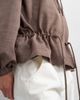 Topshop Topshop funnel neck nylon plaid anorak in multi - 2