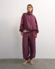 Topshop Topshop funnel neck track jacket in fig - part of a set-Red - 2