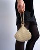 Topshop Topshop Galaxy small rhinestone clutch purse in gold - 1
