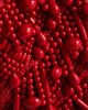 Topshop Topshop Garison bead and embellished clutch in red - 4