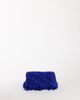 Topshop Topshop Garison small bead and embellished clutch in cobalt-Blue - 1
