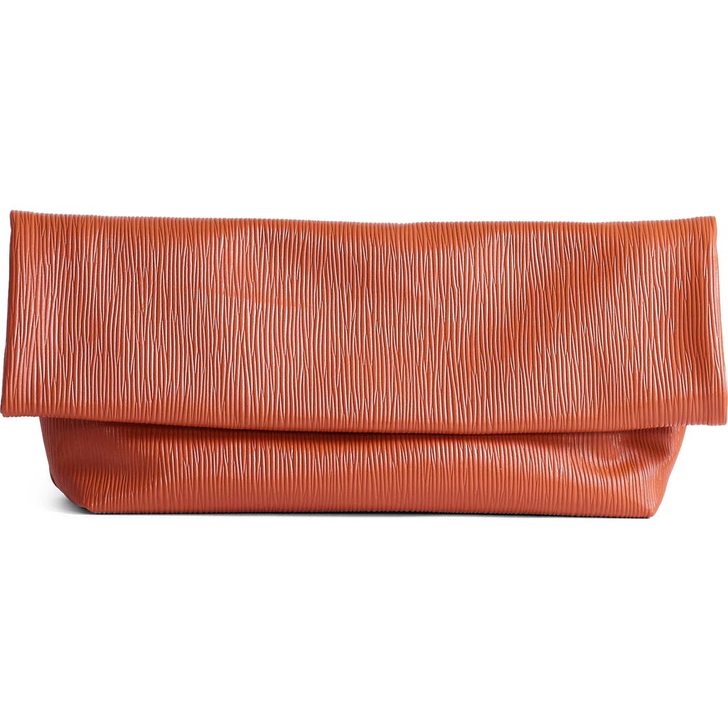 Topshop Topshop George Faux Leather Clutch