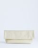 Topshop Topshop George oversized clutch bag in gold - 1