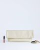 Topshop Topshop George oversized clutch bag in gold - 2