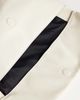 Topshop Topshop George oversized textured clutch bag in off white - 3