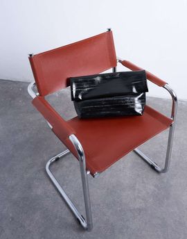 Topshop Topshop Georgia folded clutch grab bag in black