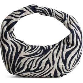 Topshop Topshop Giane Zebra Print Canvas Bag