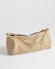 Topshop Topshop Ginny small rhinestone clutch purse in gold - 4