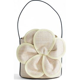 Topshop Topshop Gino Flower Straw Shoulder Bag