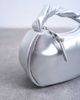 Topshop Topshop Gladys grab bag in silver-Black - 4