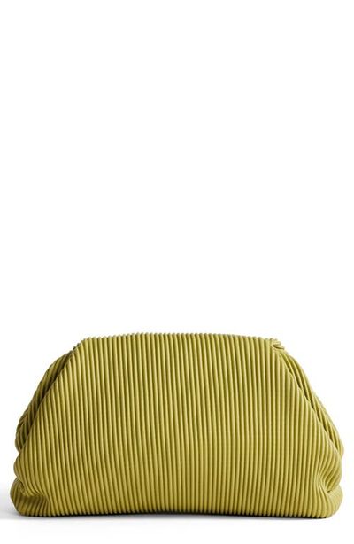 Topshop Topshop Golde Medium Faux Leather Clutch