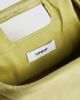 Topshop Topshop Gordan medium suedette clutch with handle in olive-Green - 2