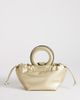 Topshop Topshop Grette clutch purse in gold - 1