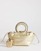 Topshop Topshop Grette clutch purse in gold - 2
