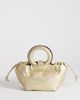 Topshop Topshop Grette clutch purse in gold - 4