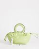 Topshop Topshop Grette grab bag in lime-Green - 2