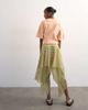 Topshop Topshop handkerchief hem skirt in green stripes - 4