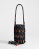 Topshop Topshop Harley raffia grab bag with beads in black & multi - 2