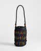 Topshop Topshop Harley raffia grab bag with beads in black & multi - 3