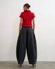 Topshop Topshop Harper mid rise jean in washed black - BLACK - 3