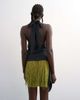 Topshop Topshop heavy beaded mini skirt in green - 4