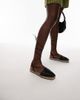 Topshop Topshop Helayna weave espadrilles in black - 1