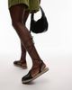 Topshop Topshop Helayna weave espadrilles in black - 3