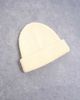 Topshop Topshop Henry ribbed beanie in buttermilk-Yellow - 2