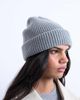 Topshop Topshop Henry ribbed beanie in gray - 3