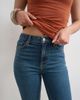Topshop Topshop high rise capris jeans in vintage blue - 4