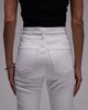 Topshop Topshop high rise Jamie flare jeans in white - 4