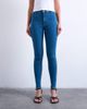 Topshop Topshop high rise super skinny jeans in vintage blue - 1