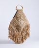 Topshop Topshop Hugo weave tassel straw bag in natural-Neutral - 4