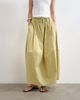 Topshop Topshop hybrid balloon maxi skirt in green-White - 2