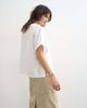 Topshop Topshop hybrid tie sleeve tee in white - 4