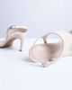 Topshop Topshop Iman toe loop heeled sandals in off white - 2