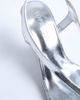 Topshop Topshop Indie wedge sandals in silver - 4