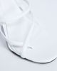 Topshop Topshop Indigo strappy angled heel mules in off white - 3