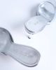 Topshop Topshop Isaac point toe mules in silver - 2