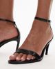 Topshop Topshop Isabelle 2 part banana heel sandals in black - 3