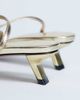 Topshop Topshop Isme strappy kitten heels in gold - 4