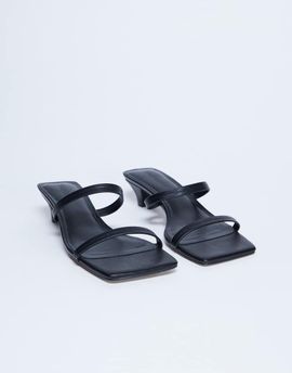 Topshop Topshop Izzy cone heel mules in black