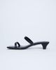Topshop Topshop Izzy cone heel mules in black - 4