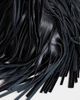 Topshop Topshop Jada small fringe wristlet clutch purse in black - 3